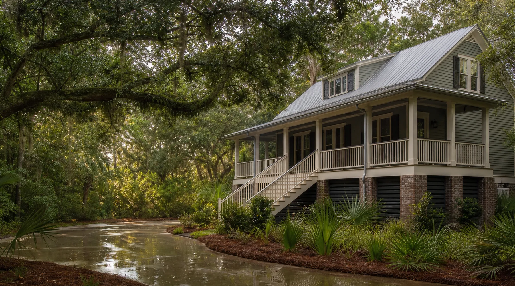 A believable Savannah-area home suited to foundation repair planning